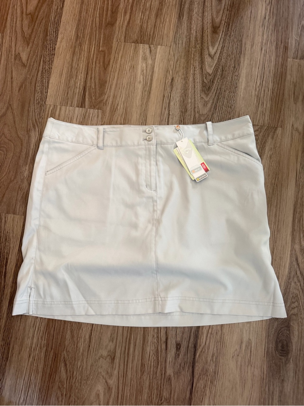 Callaway Light Gray Golf Skort